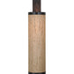 Meyda Lighting Cilindro 10" Timeless Bronze Hanging Wall Sconce With Arrow Root Textrene Shade