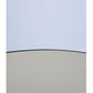 Meyda Lighting Cilindro 103" 5-Light Nickel Linear Pendant Light With White Textrene Shade