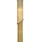 Meyda Lighting Cilindro 11" 5-Light Timeless Bronze Kiltered Pendant Light With Beige Shade