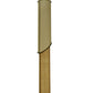 Meyda Lighting Cilindro 11" 5-Light Timeless Bronze Kiltered Pendant Light With Beige Shade