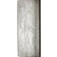 Meyda Lighting Cilindro 11" LED Nickel Wall Sconce With Whitestone Idalight Shade Glass