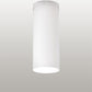 Meyda Lighting Cilindro 12" LED Matte White Flush Mount Light With White Shade