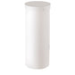 Meyda Lighting Cilindro 12" LED Matte White Flush Mount Light With White Shade