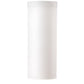 Meyda Lighting Cilindro 12" LED Matte White Flush Mount Light With White Shade