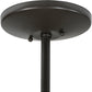 Meyda Lighting Cilindro 12" Timeless Bronze Pendant Light With Beige Textrene Shade
