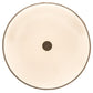 Meyda Lighting Cilindro 12" Timeless Bronze Pendant Light With Beige Textrene & White Statuario Idalight Shade Glass