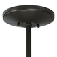 Meyda Lighting Cilindro 14" Timeless Bronze Pendant Light With Beige Textrene Shade Glass