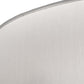 Meyda Lighting Cilindro 171176 36" 6-Light Nickel Pendant Light With White Textrene Shade