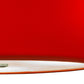 Meyda Lighting Cilindro 22" 3-Light Sparkle Silver Play Pendant Light With Red Linen Shade