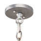 Meyda Lighting Cilindro 23" Matte Clear Steel Golpe Pendant Light