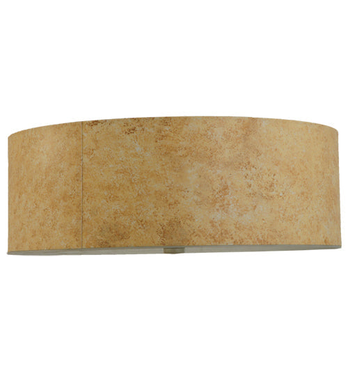 Meyda Lighting Cilindro 23" Polished Chrome Palomino Flush Mount Light With Beige Parchment Shade