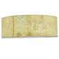 Meyda Lighting Cilindro 23" Polished Chrome Palomino Flush Mount Light With Beige Parchment Shade