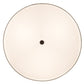 Meyda Lighting Cilindro 24" 3-Light Oil Rubbed Bronze Pendant Light With Off White Textrene & Statuario Idalight Shade