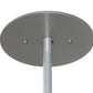 Meyda Lighting Cilindro 24" 4-Light Brushed Nickel Pendant Light With Cream Textrene Shade