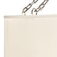 Meyda Lighting Cilindro 24" 4-Light Polished Nickel Semi-flush Mount Light With White Eggshell Textrene Shade