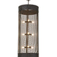 Meyda Lighting Cilindro 24" 9-Light Coffee Bean Cage Pendant Light