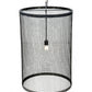 Meyda Lighting Cilindro 24" Steel Cage Pendant Light