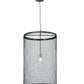 Meyda Lighting Cilindro 24" Steel Cage Pendant Light