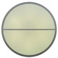 Meyda Lighting Cilindro 245375 60" 6-Light Nickel Flush Mount Light With White Linen Textrene Shade