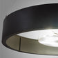 Meyda Lighting Cilindro 248272 72" 12-Light Timeless Bronze Pendant Light With White Statuario Idalight Shade