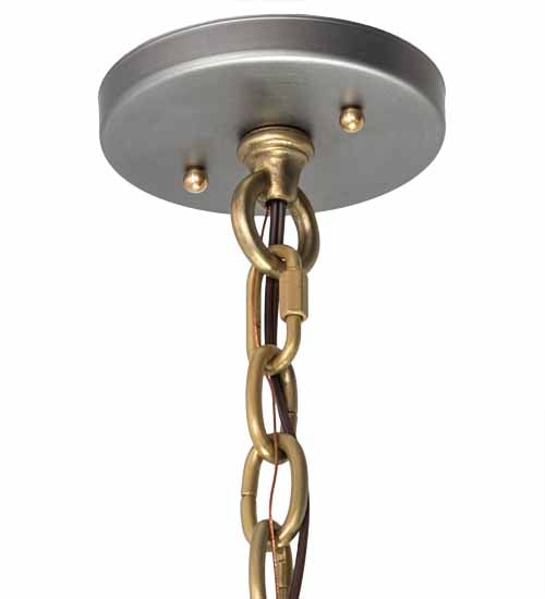Meyda Lighting Cilindro 26" 4-Light Burnished Copper Hanover Pendant Light