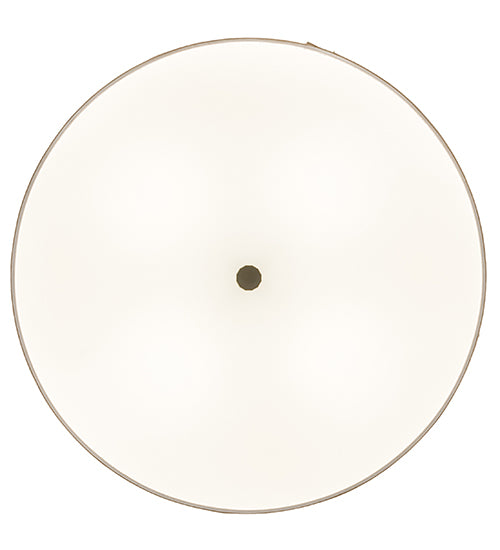Meyda Lighting Cilindro 26" 4-Light Oil Rubbed Bronze Textrene Flush Mount Light With Beige & Statuario Idalight Shade