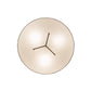 Meyda Lighting Cilindro 30" 3-Light Bronze Metallic Bahn Pendant Light With Beige Textrene & White Statuario Idalight Shade
