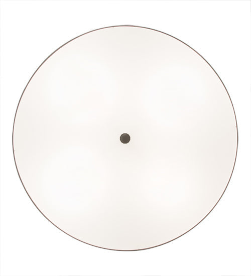 Meyda Lighting Cilindro 30" 4-Light Nickel Flush Mount Light With Cream Textrene & White Statuario Idalight Shade