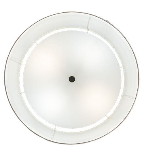 Meyda Lighting Cilindro 30" 4-Light Textured Black Pendant Light With Ivory Textrene & Statuario Idalight Shade