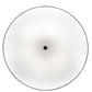 Meyda Lighting Cilindro 30" 6-Light Nickel Semi-flush Mount Light With Blue Textrene & Statuario Idalight Shade