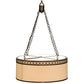 Meyda Lighting Cilindro 30" 8-Light Mahogany Bronze Quatrefoil Pendant Light With Beige Textrene Shade
