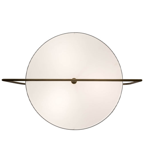 Meyda Lighting Cilindro 31" 3-Light Antique Brass Cambre Pendant Light With White Textrene Shade