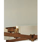 Meyda Lighting Cilindro 31" 4-Light Cortez Gold Lucy Semi-flush Mount Ceiling Light With Cream Textrene Shade