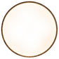 Meyda Lighting Cilindro 32" 4-Light Old Distressed Wood Flush Mount Light With White Statuario Idalight Shade