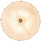 Meyda Lighting Cilindro 32" 8-Light Brass Tint & Gold Lujoso Semi-flush Mount Light With Wafer Silk & Yuma Idalight Shade