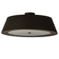 Meyda Lighting Cilindro 34" 4-Light Oil Rubbed Bronze Campbell Pendant Light With White Statuario Idalight Shade