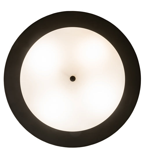 Meyda Lighting Cilindro 34" 4-Light Oil Rubbed Bronze Campbell Pendant Light With White Statuario Idalight Shade