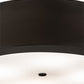 Meyda Lighting Cilindro 34" 4-Light Oil Rubbed Bronze Campbell Pendant Light With White Statuario Idalight Shade