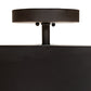 Meyda Lighting Cilindro 34" 4-Light Oil Rubbed Bronze Campbell Pendant Light With White Statuario Idalight Shade