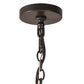 Meyda Lighting Cilindro 36" 15-Light Timeless Bronze Golpe Cage Pendant Light
