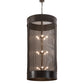 Meyda Lighting Cilindro 36" 15-Light Timeless Bronze Golpe Cage Pendant Light
