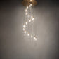 Meyda Lighting Cilindro 36" 18-Light Gold Metallic Cascading Pendant Light With Clear Shade Glass