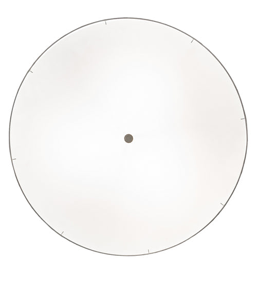 Meyda Lighting Cilindro 36" 3-Light Brushed Nickel Pendant Light With White Linen Textrene Shade