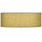 Meyda Lighting Cilindro 36" 3-Light Natural Aluminum Flush Mount Light With Sage Textrene Shade
