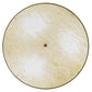 Meyda Lighting Cilindro 36" 3-Light Natural Aluminum Flush Mount Light With Sage Textrene Shade
