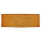 Meyda Lighting Cilindro 36" 3-Light Nickel Flush Mount Light With Copper Burlap & Bottocino Idalight Shade