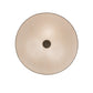 Meyda Lighting Cilindro 36" 3-Light Nickel Flush Mount Light With White Burlap Textrene Shade