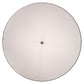 Meyda Lighting Cilindro 36" 4-Light Brushed Nickel Tapered Pendant Light With Tan Textrene Shade