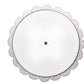 Meyda Lighting Cilindro 36" 4-Light Nickel Engranaje Pendant Light With White Textrene & Statuario Idalight Shade