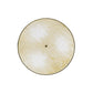 Meyda Lighting Cilindro 36" 4-Light Nickel Semi Flush Mount Light With White Burlap Textrene Shade